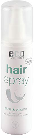 eco cosmetics Bio Haarspray mit Granatapfel und Goji Beere (6 x 150 ml)