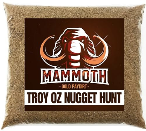 Mammoth 'Troy Onza Nugget Hunt' – Bolsa de tierra concentrada Paydust Paydust Pagar bolsa de suciedad – Gold Prospecting