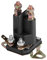 Magnet, 3-poliger Universal-Anlassermagnet 12V Für MTD 109946 146154 1753539 AM138497 Rasenmäheraufsätze Anlassermagnet(33-334)