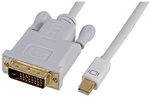 Pro Signal PSG04014 - Cavo Mini DisplayPort a DVI-D maschio a maschio, 0,5 m, colore: Bianco