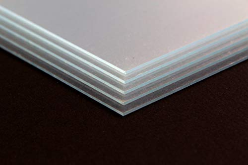 myposterframe Glasplatte Acrylglas 40 x 60 cm Scheibe Größenwahl Mengenrabatt 60 x 40 cm Hier: Acrylglas klar 2mm
