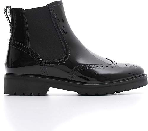 Nero Giardini Vernice (Lack) schwarz Damen Chelsea Boot in Schwarz, Größe 37