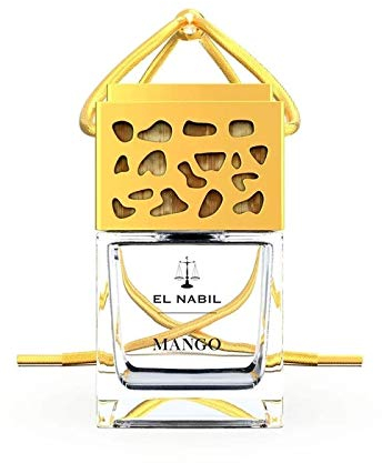 Musc Mango 6ml Autoduft - El-Nabil - Edel Lufterfrischer mit Holz - Diffuser - Premium Auto Parfum - mit Ätherischen Ölen