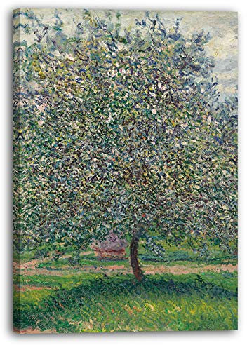 Printed Paintings Leinwand (40x60cm): Claude Monet - Apfelbaum