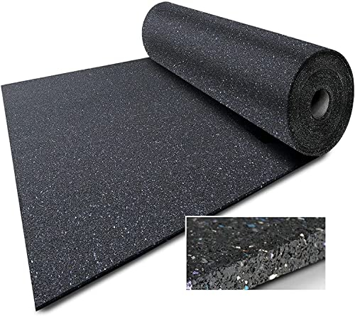Floordirekt Stallmatte aus Gummigranulat | Stallboden | Leichte Verlegung & rutschfestes Liegen | Entlastung von Gelenken & guter Halt (Stärke: 0,5 cm, 200 x 62,5 cm)