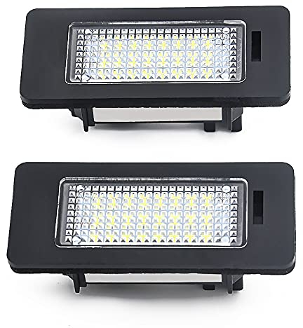 Meimeier Canbus Kennzeichenbeleuchtung LED Kennzeichenbeleuchtung für Audi A1 A3 / A4 S4 B8/ A5 S5 8T / A6 C7/4G / Q3 8U / Q5 8R / TT 8J