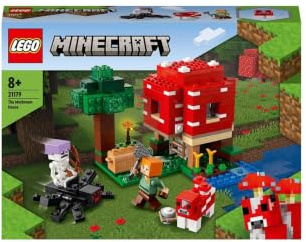 LEGO Minecraft 21179 Het Paddenstoelenhuis