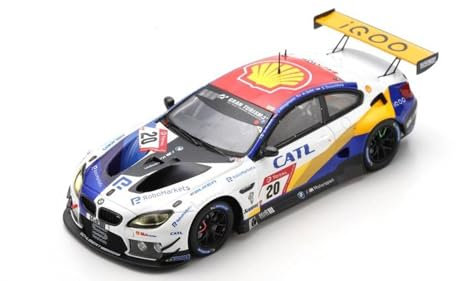 MODELLINO IN Scala COMPATIBILE Con BMW M6 GT3 N.20 6th 24 H NURBURGING 2021 KROHN-KLINGMANN-SIMS-DUSSELDORP SPARK MODEL SG755