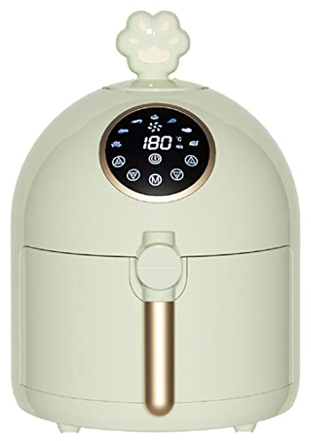 Freidoras Freidora De Aire Táctil Inteligente De 5L Para El Hogar Horno Inteligente Completamente Automático Con Garra De Gato Toque Preciso