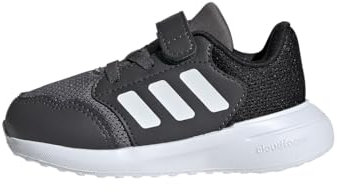 adidas TENSAUR Run 3.0 Shoes Infants, Zapatillas para Correr, Grey Four/Cloud White/Core Black, 25 EU