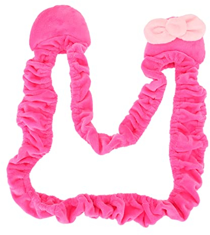 Gatuida 3 Pcs Elastic Cover for Pc Monitor Pink Cat Ear Design 20-32 Inches Easy to Use and Clean