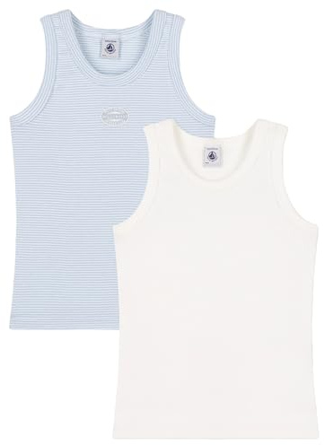 Petit Bateau Jungen A0bn0 Ärmellose Tanktops (2er Pack)