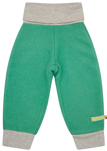 Loud + Proud Unisex Kinder Freizeithose Wollfleece, GOTS Zertifiziert