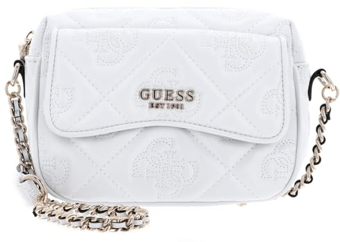GUESS Marieke Camera Bag White Logo