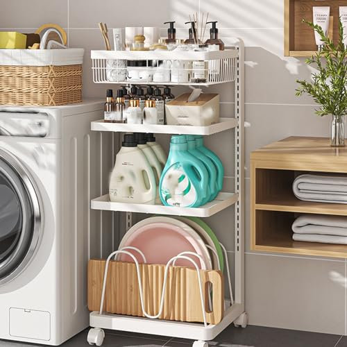 Mensola for il bagno, porta lavabo da terra, secchio for lavabo multifunzionale regolabile for il bagno, mensola portaoggetti multistrato