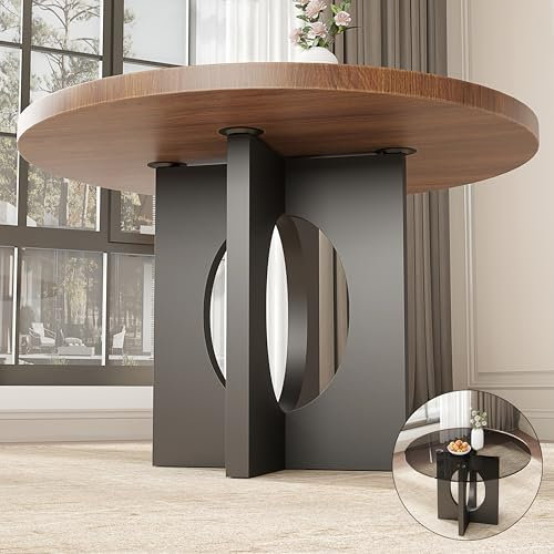 FUSHIAIPTC Serious Metall-Esstischsockel, 76,2 cm, robustes Tischbein, moderner verstärkter Stahl-Bürotischsockel, Glas-, Holz- und Marmor-Tischplatten sind anpassungsfähig