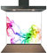 Printed Toughened Glass Splashback for Kitchen, Tempered Heat Resistant Glass Splashbacks for Cookers (Design 2009, 60 x 70cm)