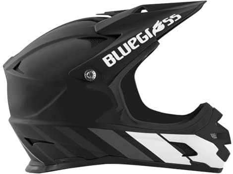 Bluegrass Fullface Helm Intox Rental, Bianco Nero, L, 201770056