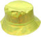 Cherry-on-Top Sombreros de pescador para hombre y mujer, de piel sintética, resistentes al agua, de verano, lime green, Talla única