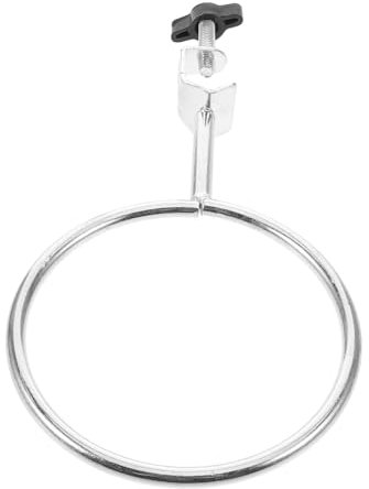 MUSISALY Lab Clamp Rings Iron Stand for Test Tube Rack Beaker Holders Chemistry Experiment Metalware Equipment