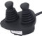 Hiraith Gabelstapler Joystick Controller 7919040043, Hohe Stärke, CNC -Fertigung, Breite Anwendung, für E25 30 336, E16C 1275, E25 E25S E30S 1276, E14 16 18 20 335, Aluminiumlegierung