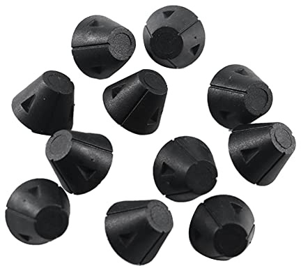 Luntfeiy 12 puntas de repuesto para zapatos de fútbol, 13 mm, para zapatos de balón, con rosca de 5 mm