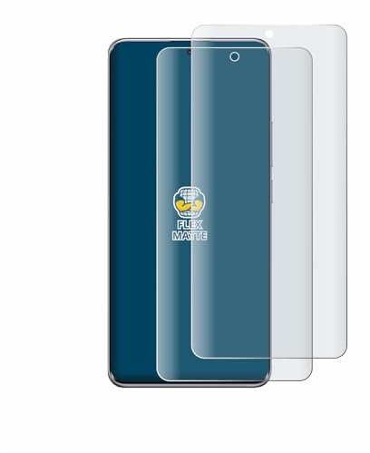 BROTECT Schutzfolie für Xiaomi Redmi Note 14 Pro Plus 5G | 2 Stück Entspiegelnder Displayschutz Made in Germany Matte Full-Screen Folie Full-Cover 3D Curved Anti-Reflexion Montage Kit