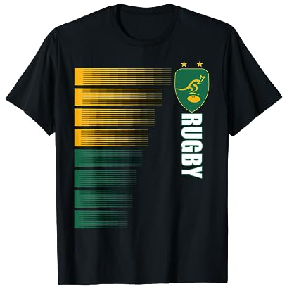 Australien Rugby-Trikot Australier Rugby 2-seitige T-Shirt