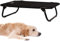 iNap Raised Dog Bed with Folding Legs - Cooling Elevated Pet Bed with Washable Breathable Fabric - Orthopaedic Steel Frame Design - Choose Colour & Size (M)