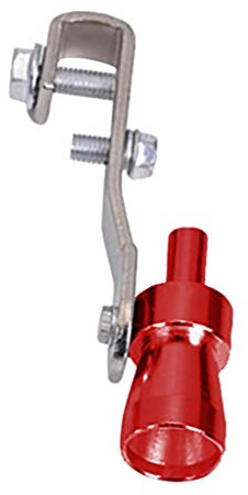95sCloud Turbo Sound Whistle Turbo Sound Pfeife Auto Auspuff Endrohr Blow-Off Ventil Universal-Aluminium-Auspuffrohr Rohr Auto Blow Off Valve Endrohr Gerade Endrohr Fit Rohre Rohr für Auto Car (S)