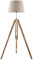 Nautical Natural Wooden Floor Lamp Tripod Stand Home & Office Decor (Without Shade)