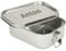 Personalisierte Brotdose Edelstahl 1000 ml - Robuste Lunchbox für Kinder & Erwachsene inkl. Dichtungsring - BPA-freie Jausenbox mit drei Fächern - Ideal für Schule, Büro und unterwegs