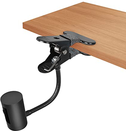 BECEMURU Schraubenlose, flexible Klemmhalterung für Ring-Außenkamera (Stick Up Cam), Ring-Strahler-Kamera, ieGeek Sicherheitskamera, Arlo/EufyCam-Kamera, mit Standard-1/4-Zoll-Schraube ohne Bohren,