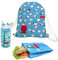 NERTHUS FIH 1056 Set Mochila + Bolsa Sandwich + Bot. Tritan Snoopy