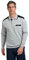 Pegasus Men's Long-Sleeve Lightweight Super Soft Fleece Polo Collar Sweatshirt Grey 46-48