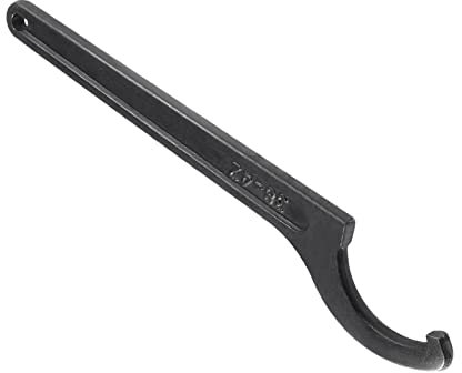 QUARKZMAN L 168mm Inglesa Llave Sujeción Pinza x 1uds C Gancho para 38-42mm Redonda Tuerca, [Negra]