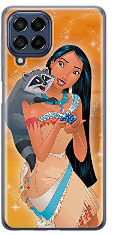 ERT GROUP Handyhülle für Samsung M53 5G Original und offiziell Lizenziertes Disney Muster Pocahontas & Meeko 001 optimal an die Form des Handy angepasst, hülle aus TPU