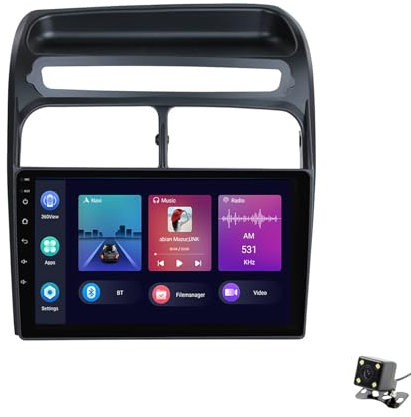 ADMLZQQ Android 11.0 Auto Autoradio Stereo 9 Pollici per Fiat Grande Punto Linea 2007-2012 Tablet Schermo MP5 Lettore Multimediale Receiver GPS Traker con 4G WiFi DSP SWC Car-Play,Y1 1+16g