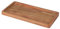 Akazien Kerzentablett eckig - 28 x 14 cm - Deko Holz Tablett mit Rand – Tischdeko Kerzen Brett für Weihnachten Advent Gestecke Hochzeit