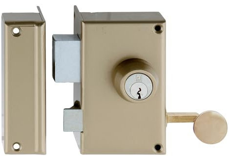 Serrure monopoint en applique MX4500 5 goupilles 5G verticale tirage C45 gauche - HERACLES - MX-4550-5G-2