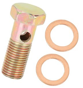 ACROPIX M14x1.5mm Metric Thread Banjo Bolts Brake Fitting Adapter with 2pcs M14 Washers Car Parts
