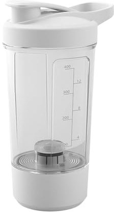 Mélangeur De Protéines Électrique – Bouteille Shaker Rechargeable, Mélangeur À Grande Vitesse | Shaker À Protéines Givré Transparent, Mélangeur Électrique De Sécurité Pour Des Shakes Lisses, Shaker À