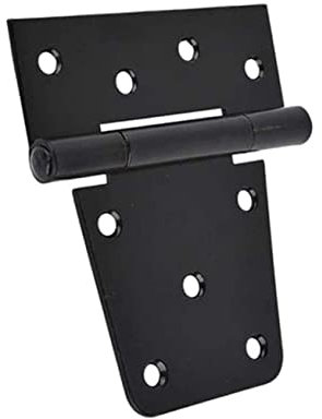 ARTIBETTER Charnière À Bouton-Poussoir 1 Pièce Serrure De Porte De Garage En Acier Au Carbone Noir