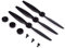 Vuzmode 3 Teile/Satz Propeller, for Yuneec, Typhoon H480 H Drohne, Schnellspanner-Requisiten, Ersatzblätter, AB-Blatt, CW, CCW, Ersatzteile Propellerersatz für Drohnen(Bundle 2)