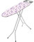 Hausberg EKO LIFE Ironing Board – Foldable & Adjustable (62–87 cm) | 105x30 cm Mesh Surface, Anti-Slip Feet, Rust-Resistant Frame, Silicone Iron Rest, Foam Padded – Lightweight & Durable – Lavender