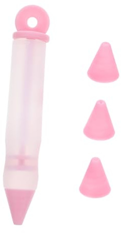 TOYANDONA Silikon Dekorationsstift Satz mit Abnehmbaren Düsen Spritzstifte für Kuchen Sahne Schokolade Backen Torten Deko Plätzchen