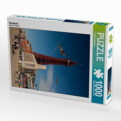 CALVENDO Puzzle Blackpool 1000 Teile Puzzle hoch | Lege-Größe cm Foto-Puzzle für glückliche Stunden