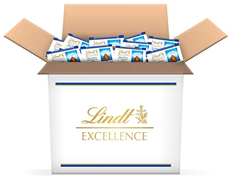 Lindt - Boîte Mini Carrés EXCELLENCE - Chocolat au Lait, 1,1kg