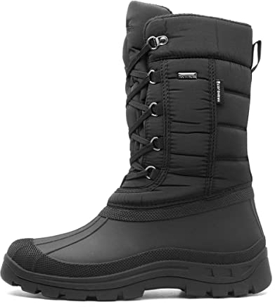 Trespass Straiton II, Stivali da Neve Uomo, Nero (Black), 41 EU