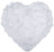 Naler 2000pcs Petali Rose di Seta Artificiale Rosa per Natale, Fiori Matrimonio, coriandoli, spargimento Tavolo - Bianco